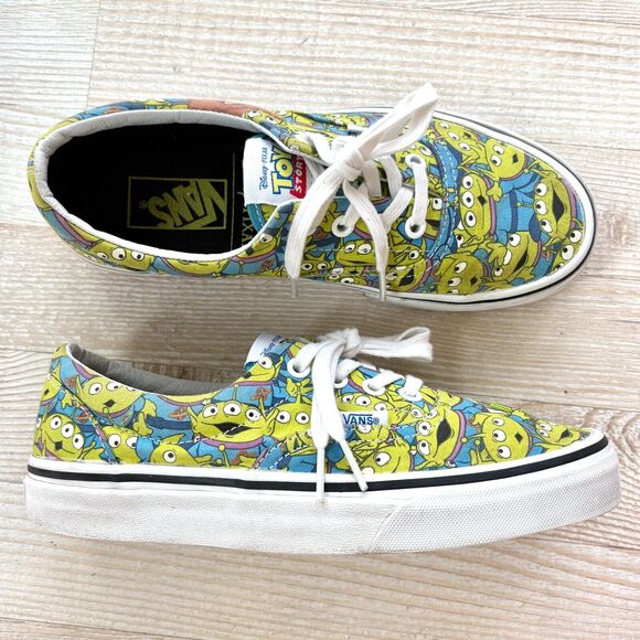 Vans Disney Pixar Toy Story‎ Glow Eye Aliens Sneaker | Women's 7 - Picture 1 of 10